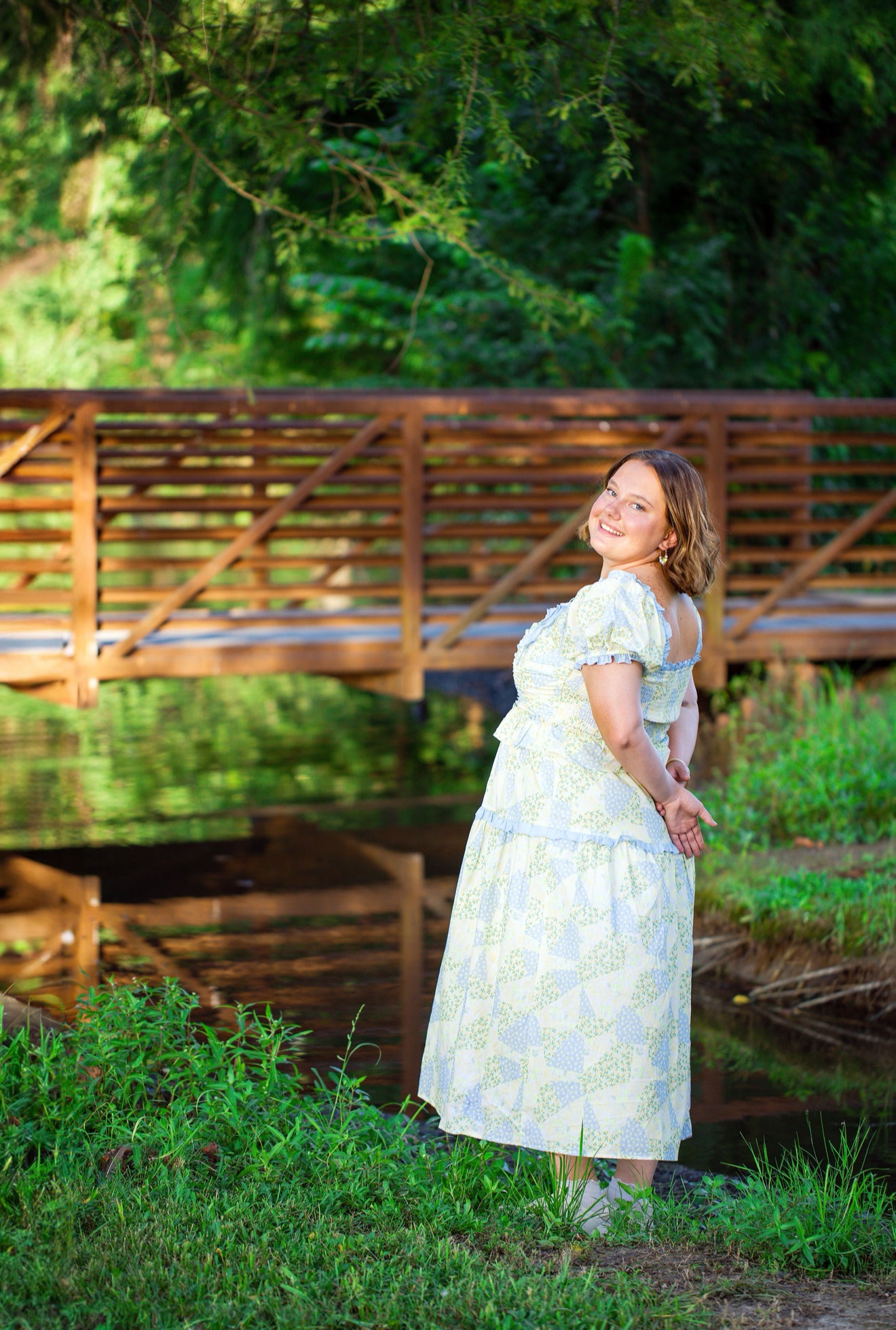 Patchwork Petals Dress