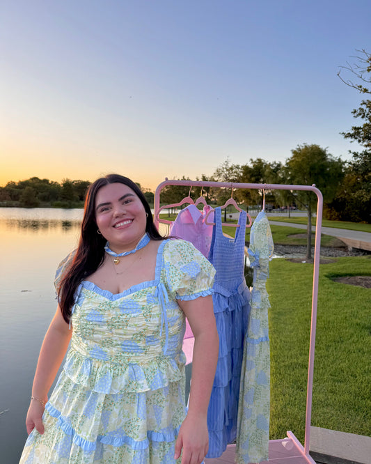Patchwork Petals Dress