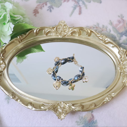 Midnight Charm Bracelet