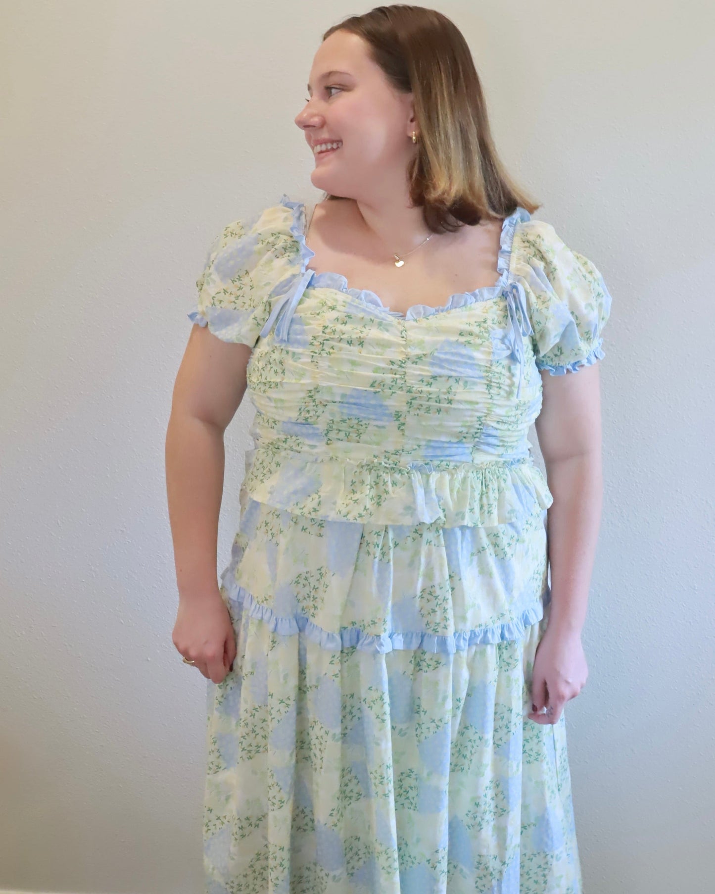 Patchwork Petals Dress