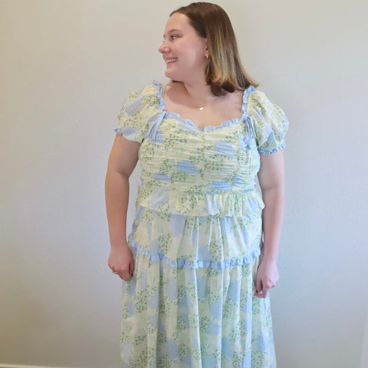 Patchwork Petals Dress