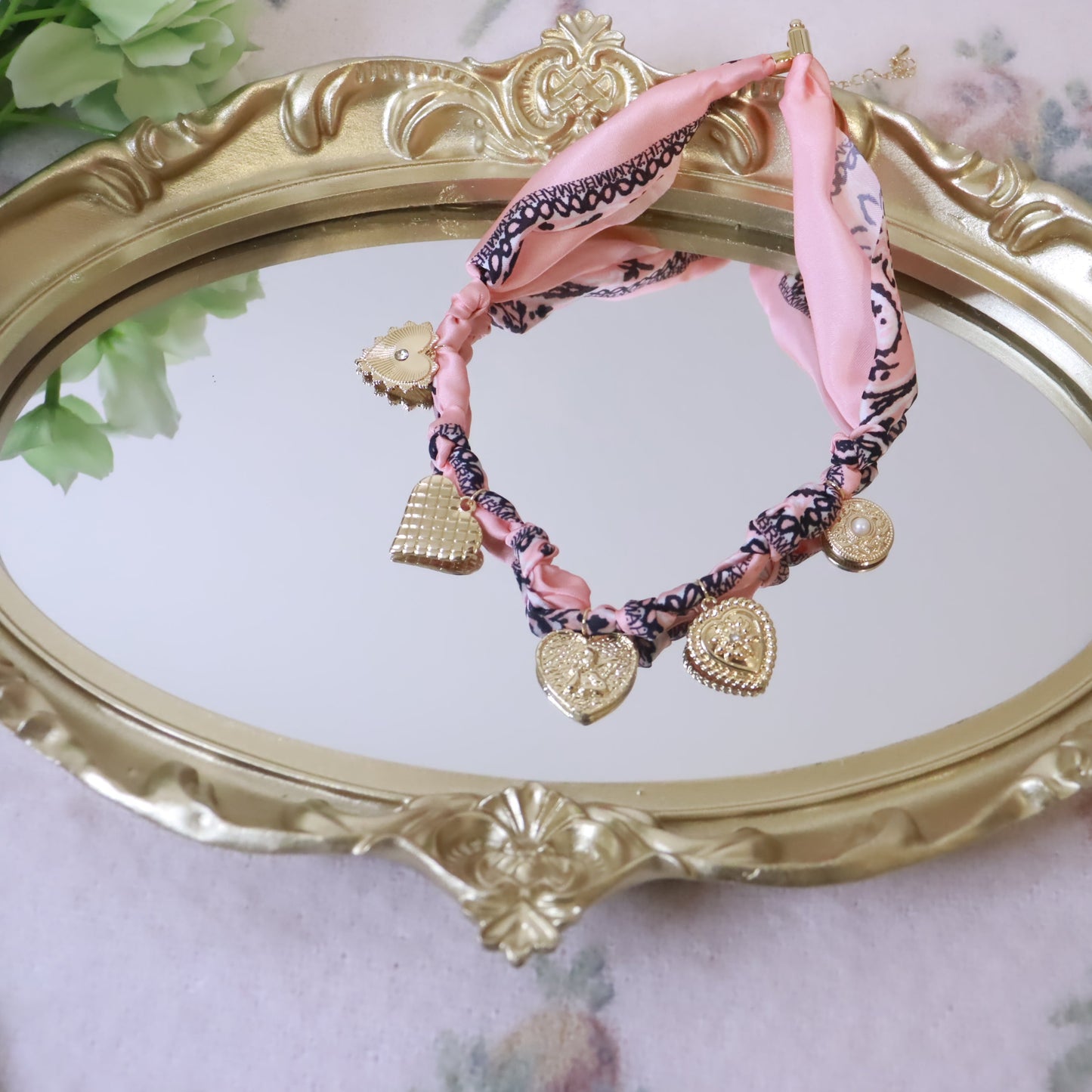 Angelic Heart Charm Necklace