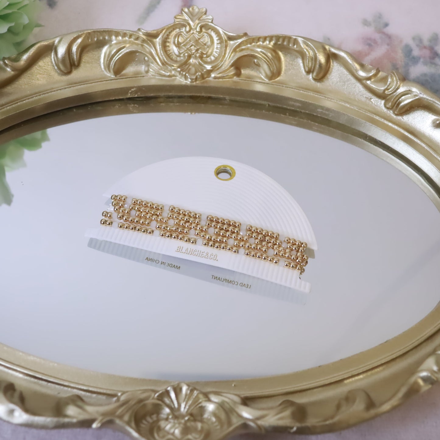 Golden Muse Beaded Bracelet Set