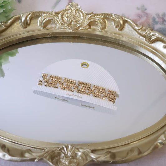 Golden Muse Beaded Bracelet Set