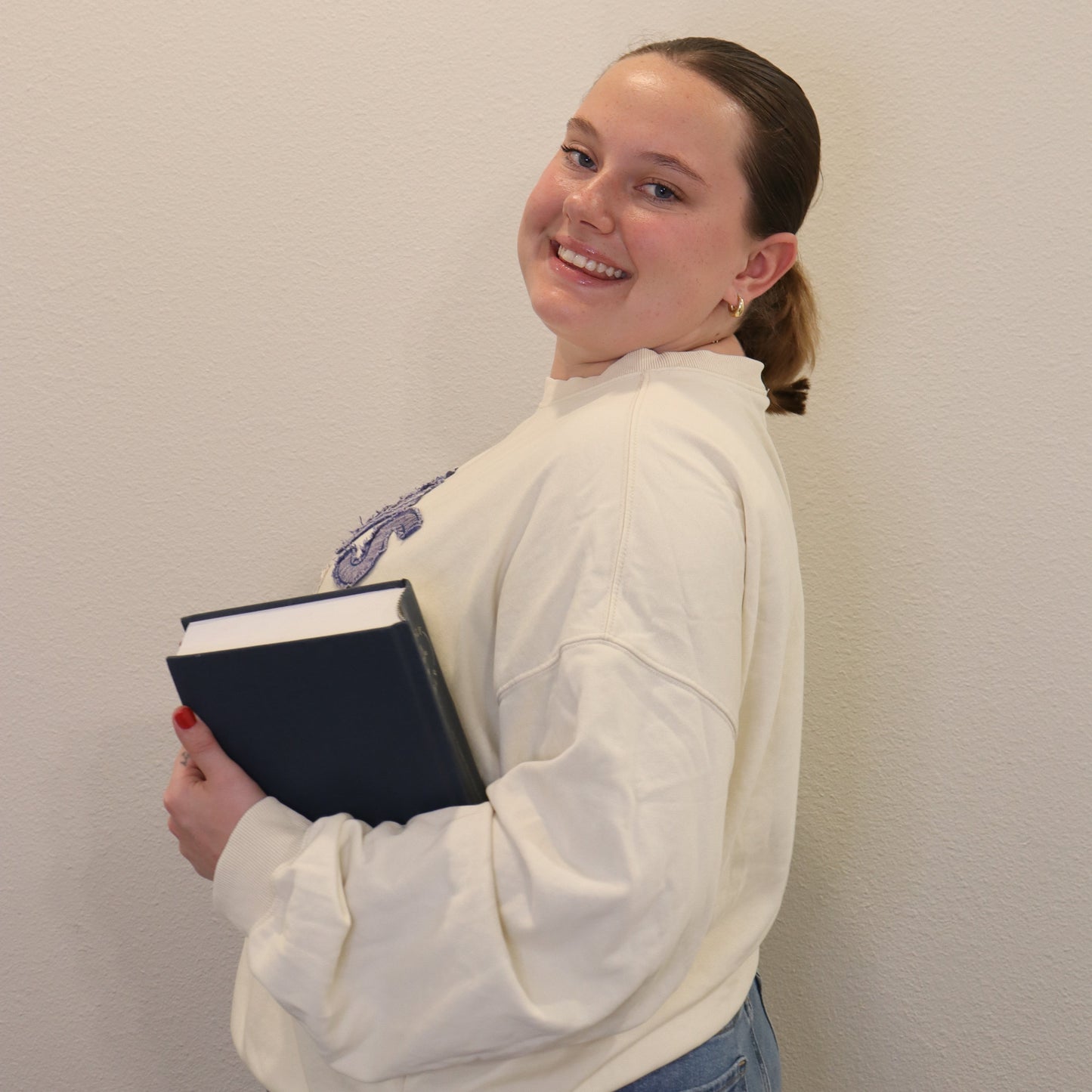 Jesus Saves Patchwork Crewneck