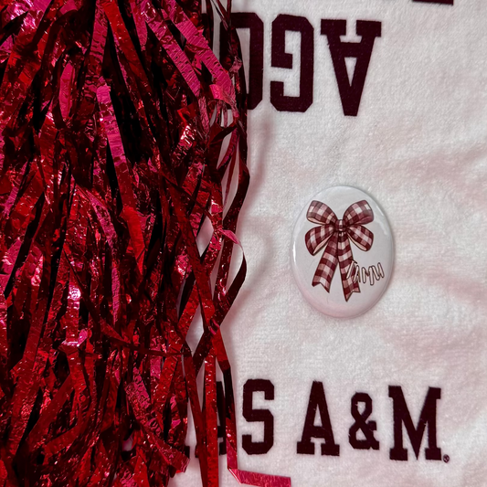 TAMU Bow Button