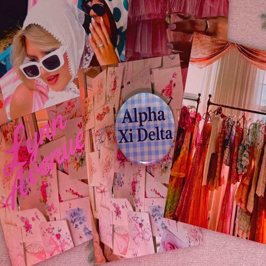 Alpha Xi Delta Button