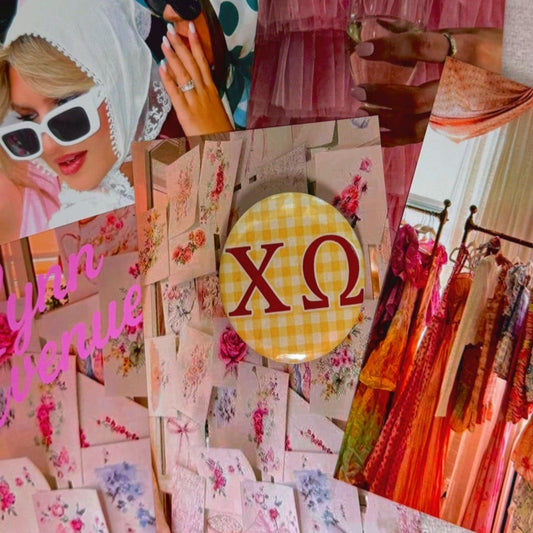 Chi Omega Button